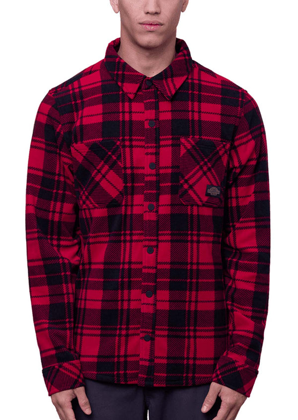 686 Men's Sierra Fleece Flannel PRFO Sports - Main Image