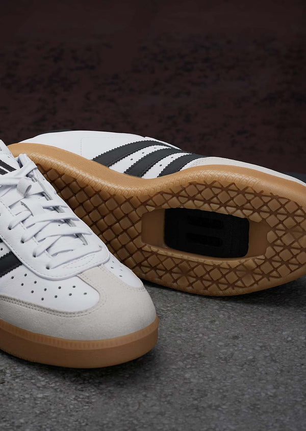 Adidas Unisex VeloSamba Leather Clipless Shoes - PRFO Sports