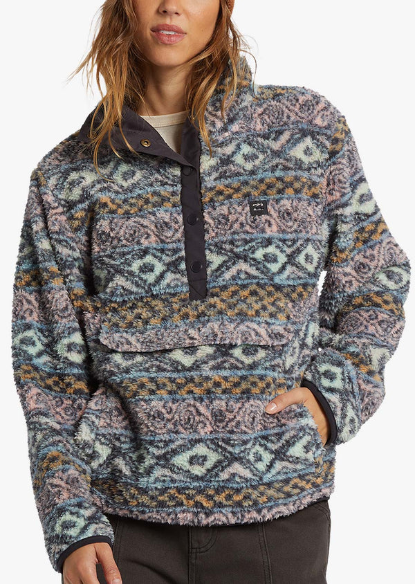 Switchback Fleece Women's Sherpa Fleece Pullover Billabong