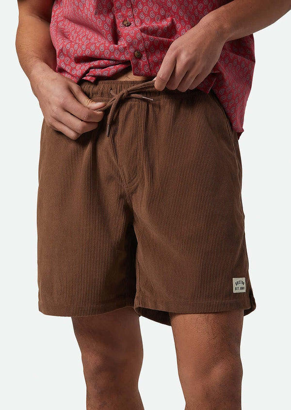 Brixton Men's Everyday Corduroy Shorts PRFO Sports