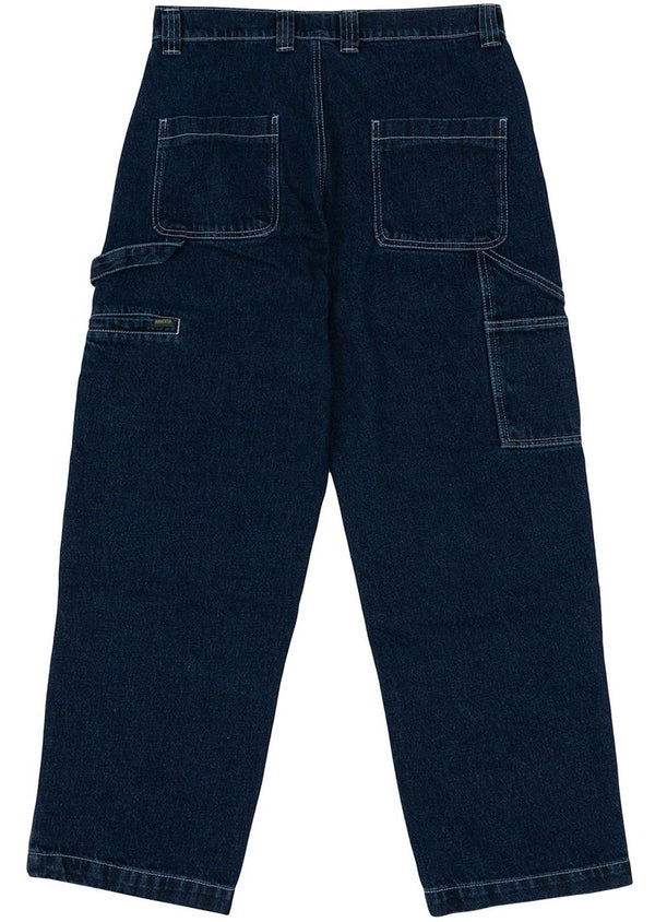 【M】Dimensions Logo Denim Skate Pant magenta-skateboards-mens-