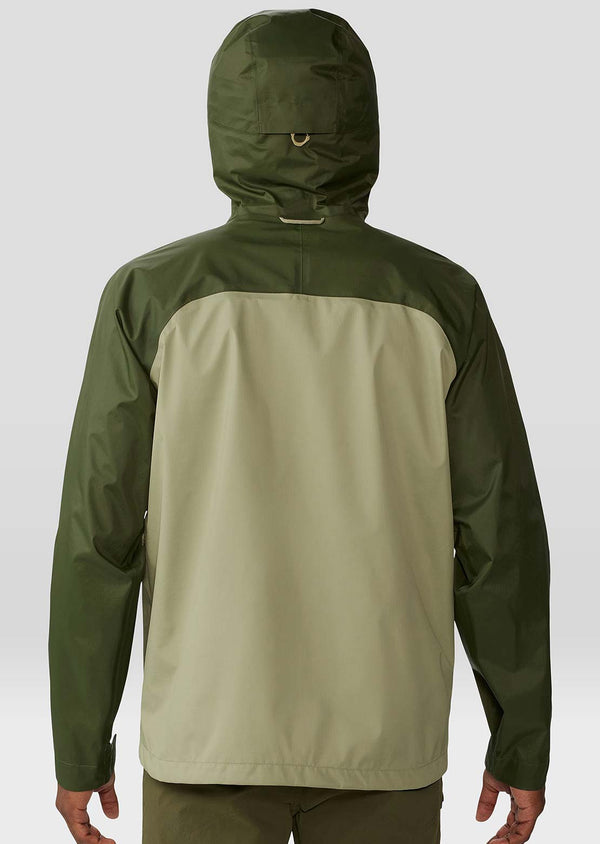 Mountain Hardwear Men's Threshold Jacket - Dark Bolt – JAXOutdoorGearFarmandRanch - View #3