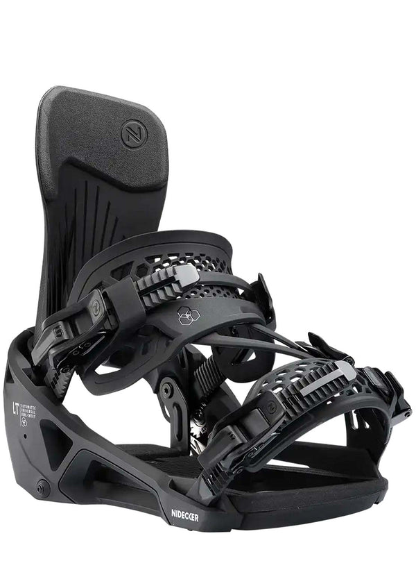 Nidecker Unisex LT Supermatic Snowboard Bindings - PRFO Sports