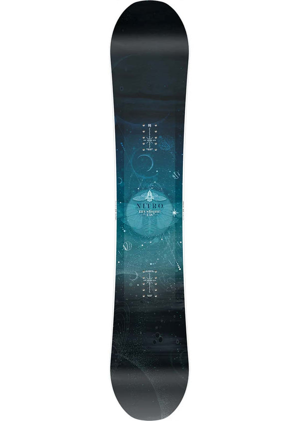 nitro mystique snowboard 2007 Women's Capita Paradise Snowboard Wmn all mountain snowboard The Mystique 2025 is Color:Glacial