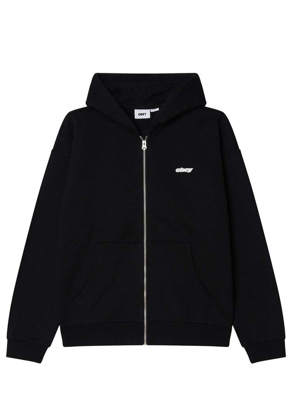 Obey Men's Gaze Extra Heavy Zip Hood - PRFO Sports