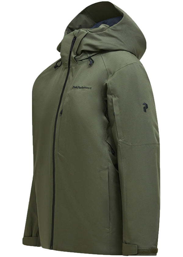 Peak Performance Men's Maroon Insulated Jacket - PRFO Sports