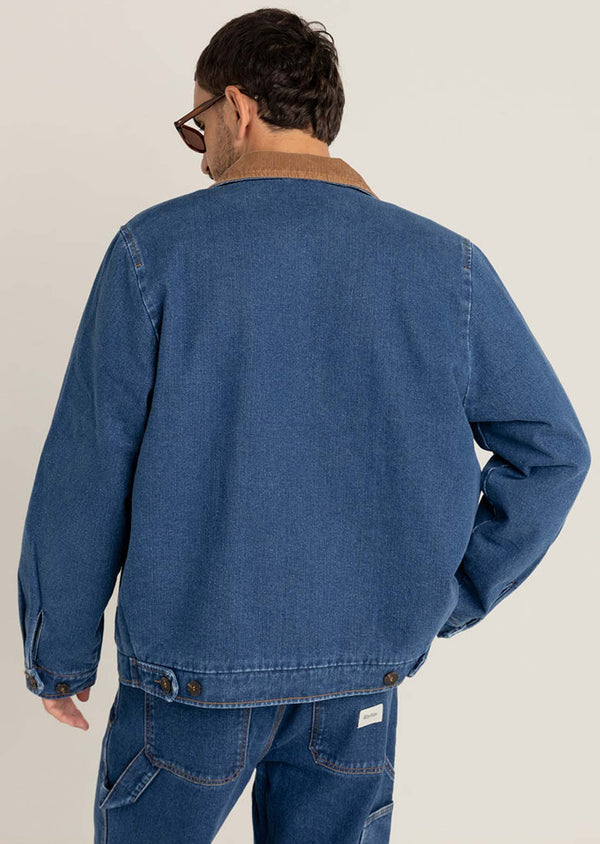 Rhythm Men's Washed Denim James Jacket - PRFO Sports