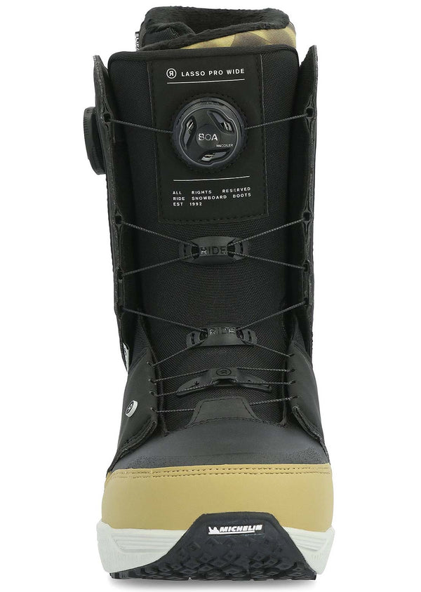 Ride Men's Lasso Pro Wide Snowboard Boots PRFO Sports