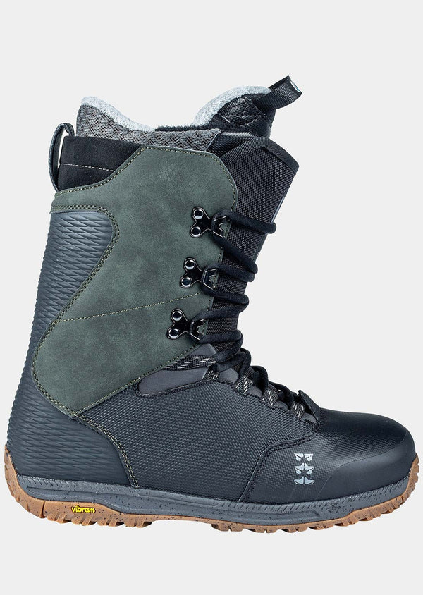 rome bastille snowboard boot Men's Libertine Lace Boots a groundbreaking design that K2 Amp Rx | Color:Tennessee Lime modelheight