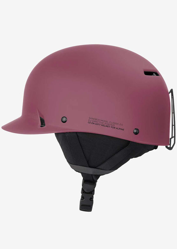 burgandy snowboard helmet Sandbox Unisex Classic 2.0 Fit System Snow Winter 2026 Landau A'Lure 19 large hiking rucksack Impact ABSLINER Model:ACIN661MLFB