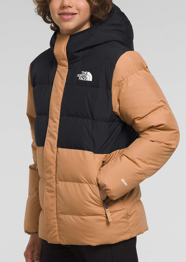 The North Face Junior North Down FleeceLined Parka PRFO Sports