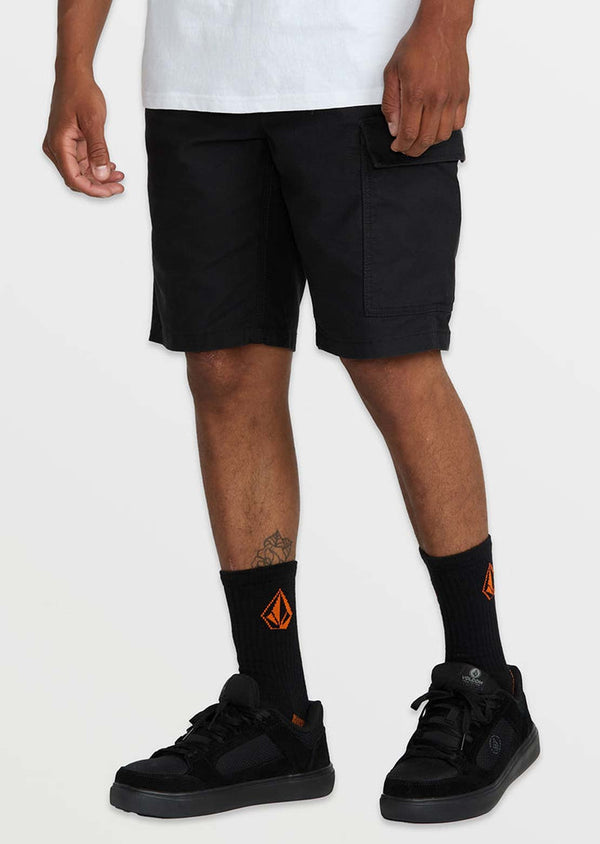 VOLCOM TRAIL RIPPER SHORT サイズ30 ブラック VOLCOM Trail Ripper Shorts - Black VOLCOM TRAIL RIPPER SHORT