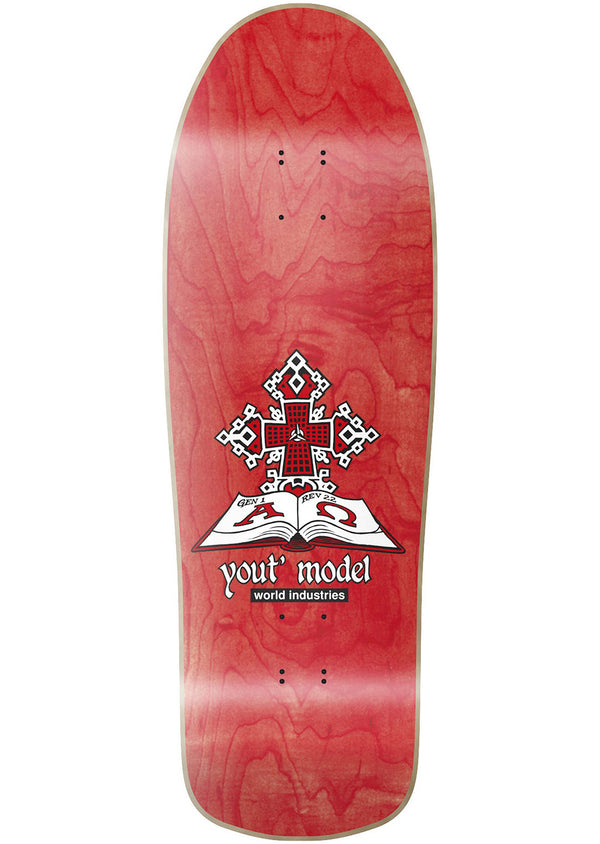 World Industries Unisex Jeff Hartsel Yout Model Skateboard Deck