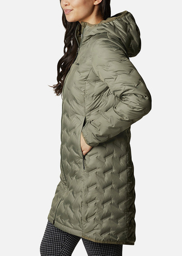 Columbia Women's Delta Ridge Long Down Jacket - PRFO Sports