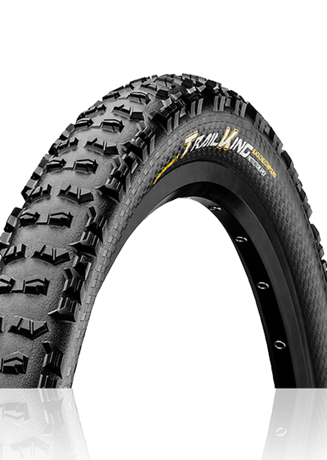Continental Trail King Mountain Bike Tires - 26&quot; x 2.4&quot; Black