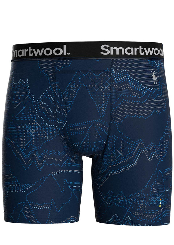 Smartwool Men's Lightweight Wind-Resistant Boxer Brief - 100% Merino Wool With UPF 39 - View #4