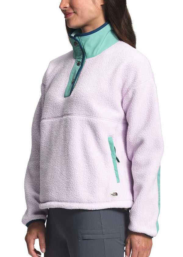 The North Face Women's Cragmont Fleece 1/4 Snap Pullover - PRFO Sports