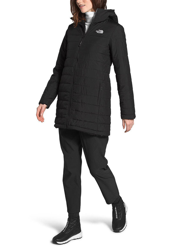 The North Face Women's Mossbud Insulated Reversible Parka PRFO