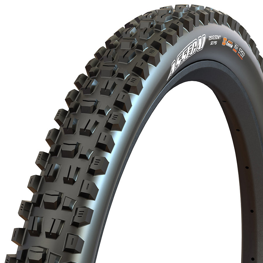Maxxis Assegai 3C Maxx Terra EXO Wide Trail Mountain Bike Tire - 27.5'' x 2.5" Black