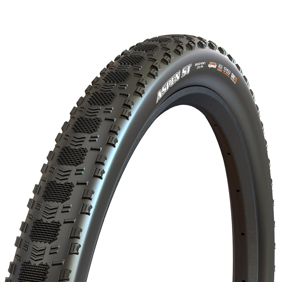 Maxxis, Aspen ST, Mountain Tire, 29''x2.25, Folding, Tubeless Ready, MaxxSpeed, EXO, 120TPI, Black
