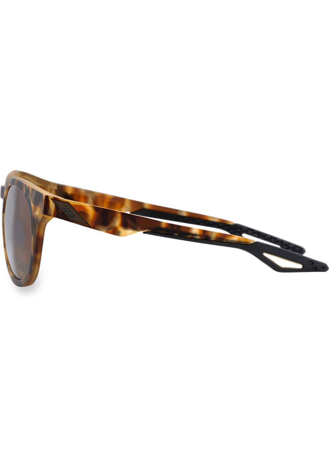 100% Campo Sunglasses Soft Tact Havana Bronze Peakpolar