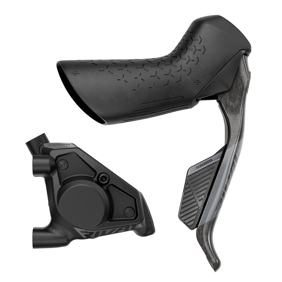 SRAM, Rival AXS E1, Road Hydraulic Disc Brake, Left, Flat mount