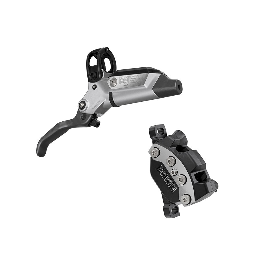 SRAM, Maven Ultimate B1, MTB Hydraulic Disc Brake, Front, Post mount, Silver