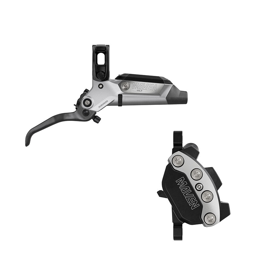 SRAM, Maven Ultimate B1, MTB Hydraulic Disc Brake, Front, Post mount, Silver