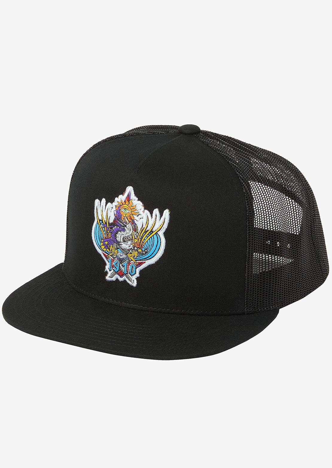 1910 Men&#39;s Crossed Swords Trucker Cap Black