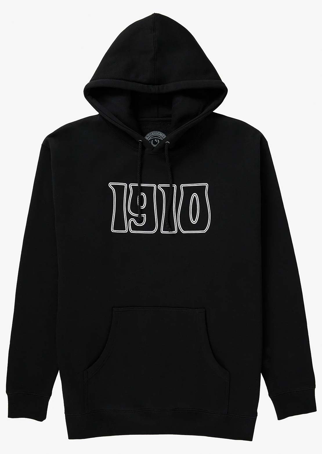 1910 Men's Heros Never Die Pullover Hood Black