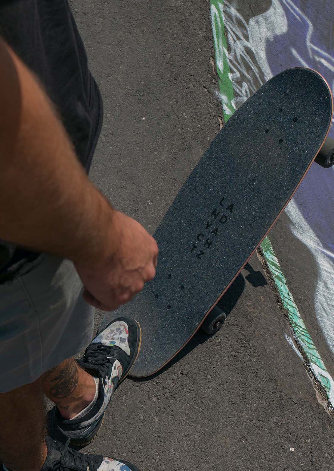 Landyachtz Tugboat Atmosphere Complete Board Atmosphere