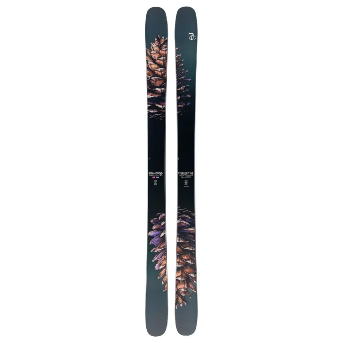 Icelantic Men's Torrent 102 Ski