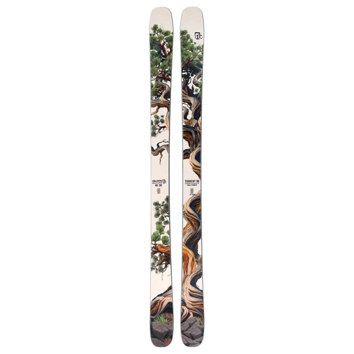 Icelantic Men's Torrent 96 Ski