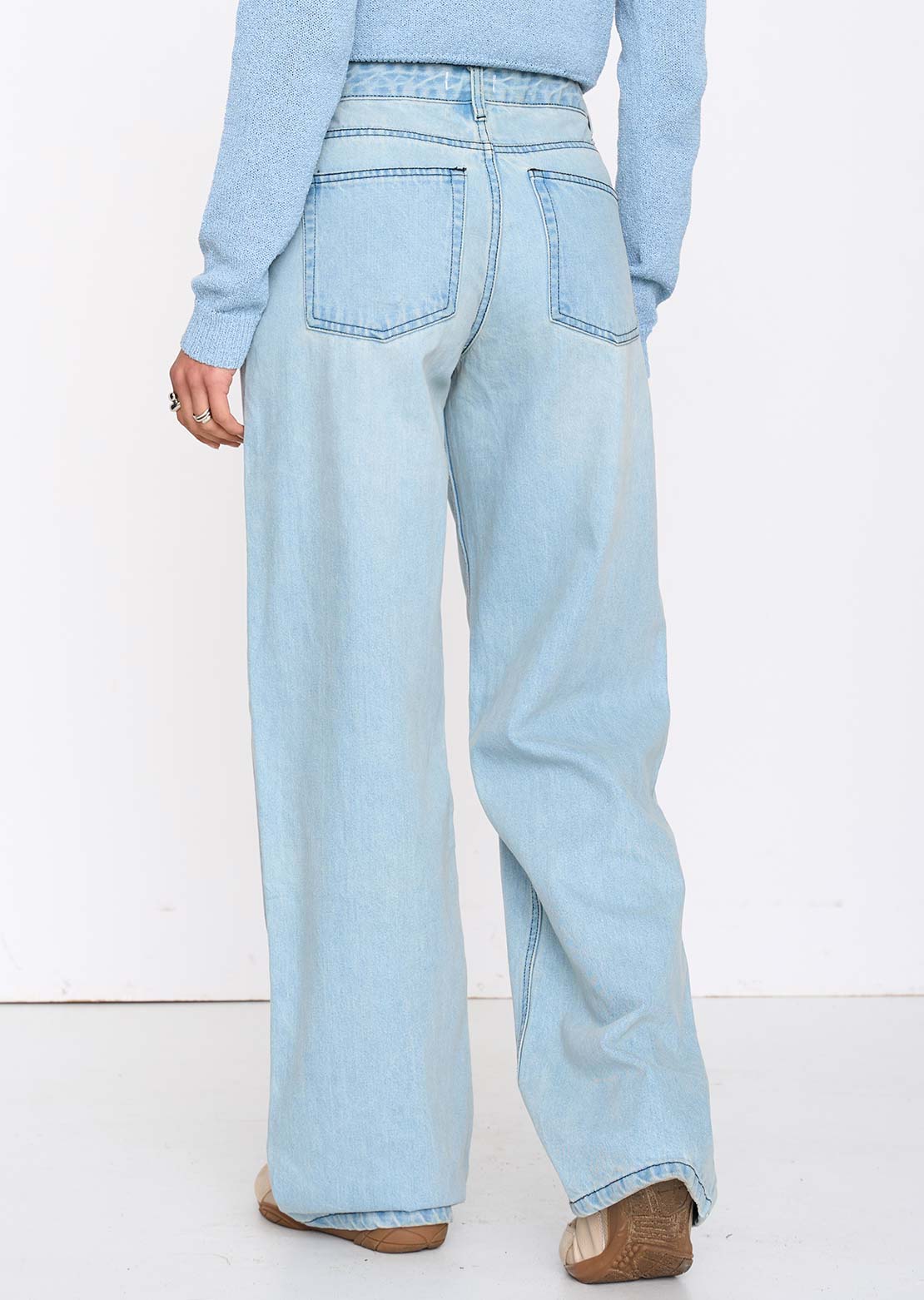24 Colors Women's Denim Pants Blue
