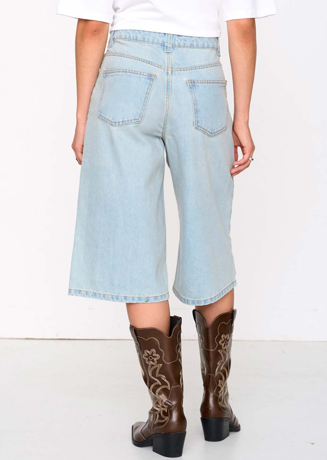 24 Colors Women's Denim Pants Blue
