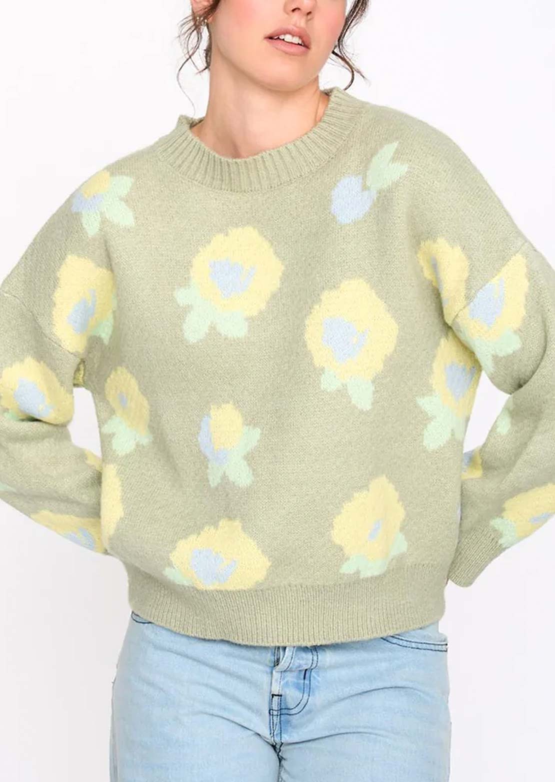 24 Colors Women's Pullover Green