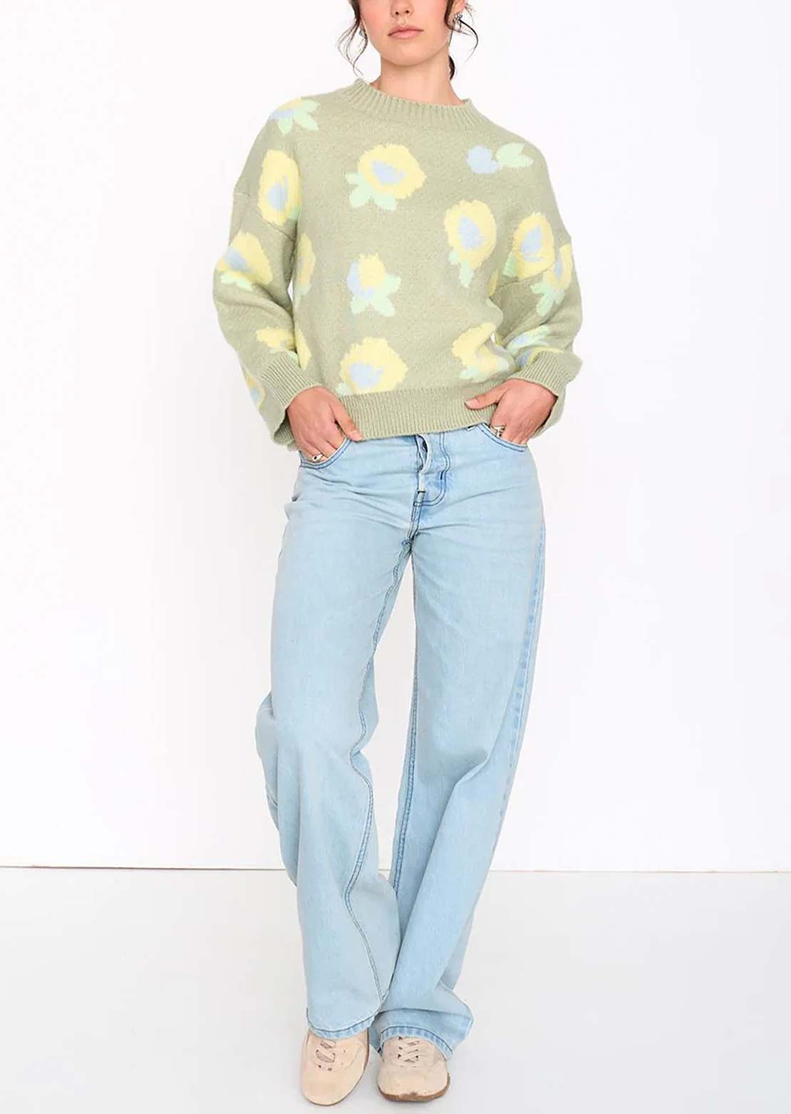 24 Colors Women's Pullover Green
