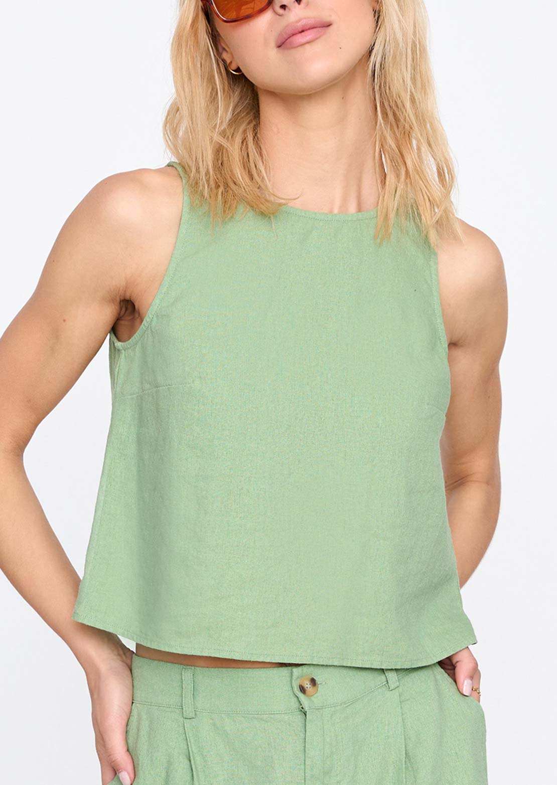 24 Colors Women's Top Green