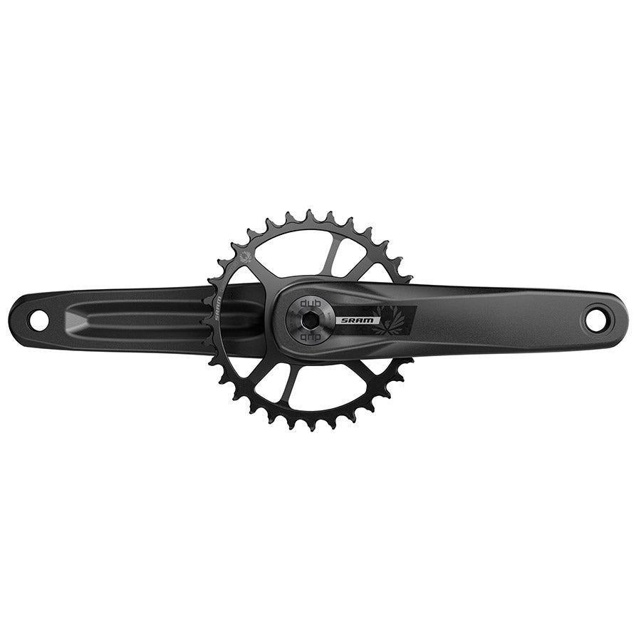 SRAM, Eagle S200 FAT5 B1, Crankset, Speed: 12, Spindle: 28.99mm, BCD: Direct Mount SRAM 3 Bolt, 30, DUB, 165mm, Black, Fat Bike