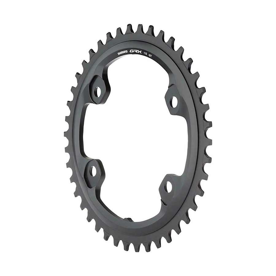Shimano, GRX FC-RX810 2x11, Chainring, Teeth: 48, Speed: 11, BCD: 110, Bolts: 4, Outer, Aluminum, Black