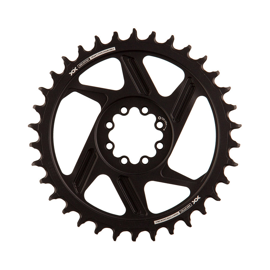 SRAM, XX Downhill, Chainring, Teeth: 32, Speed: 7, BCD: Direct Mount SRAM 8 Bolt, Aluminum, Black, 11.6218.078.000