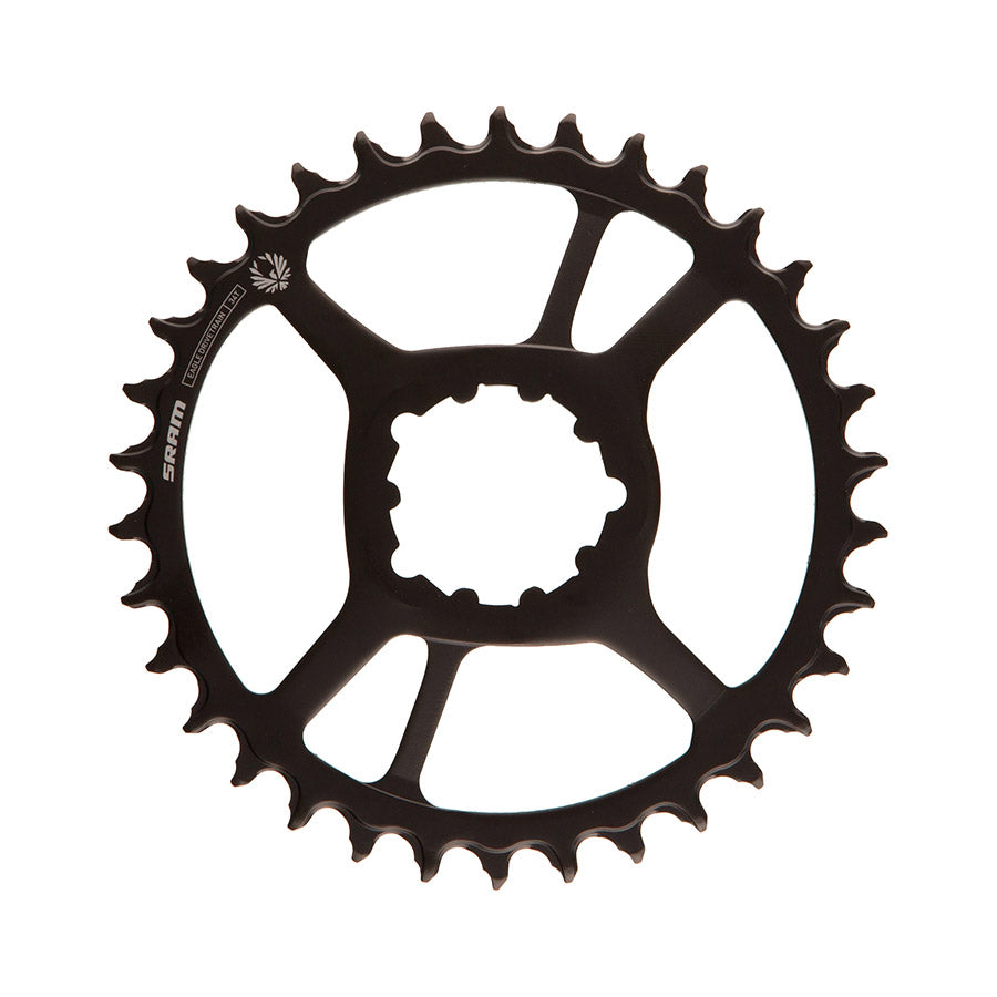 SRAM, X-SYNC Eagle Steel 3mm F1, Chainring, Teeth: 30, Speed: 12, BCD: Direct Mount SRAM 3 Bolt, Bolts: 3, Steel, Black