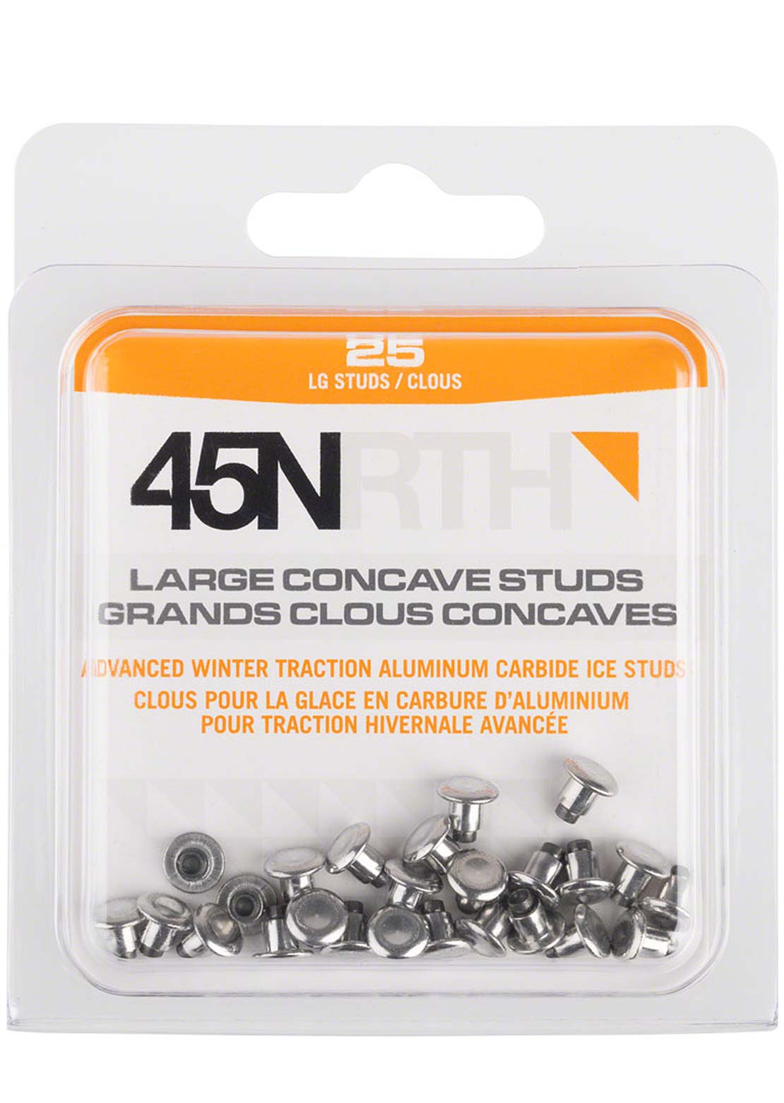45NRTH Large Concave Stud 25-Pack