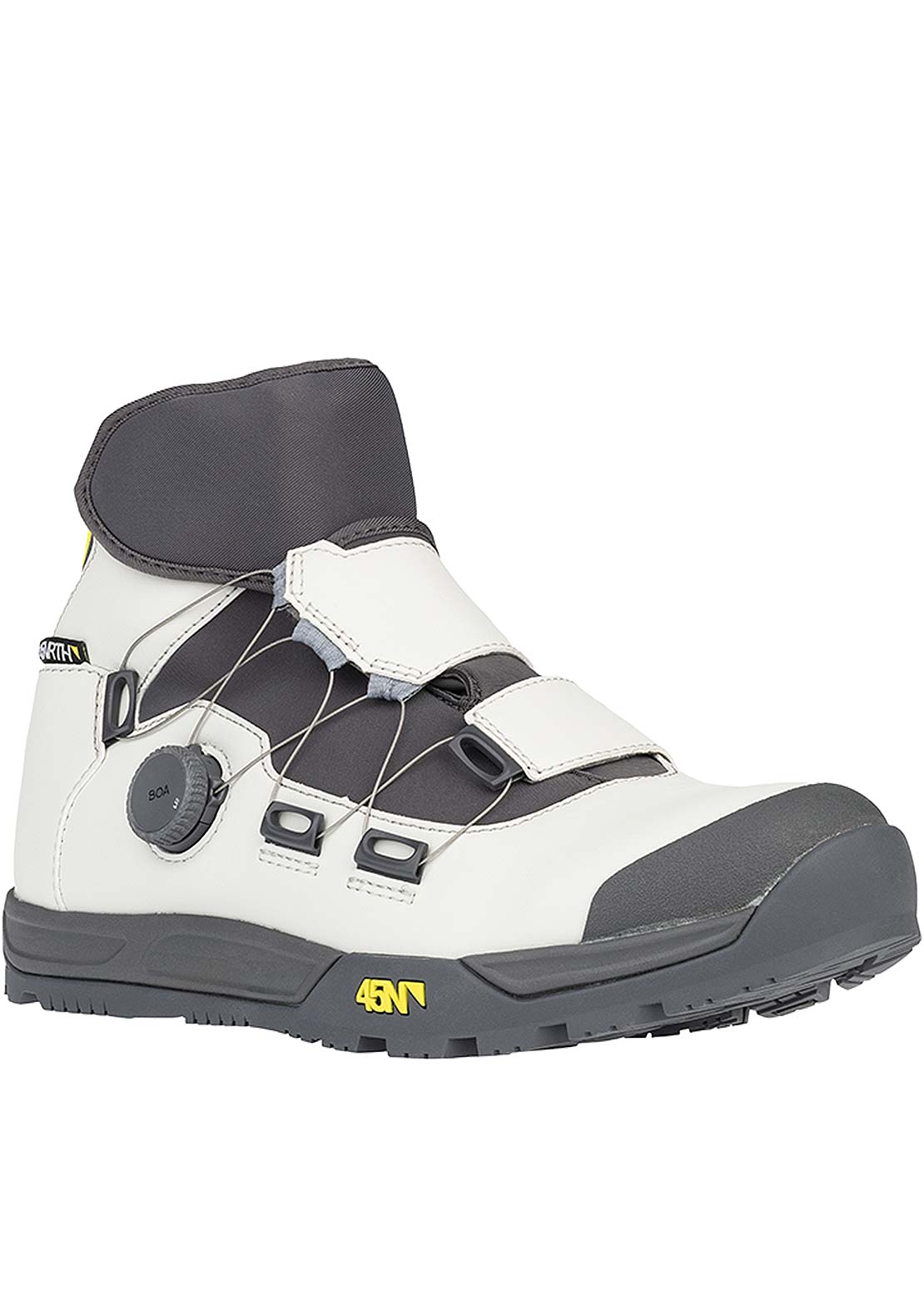 45NRTH Unisex Ragnarok BOA MTN 2-Bolt Clipless Winter Bike Boots Grey