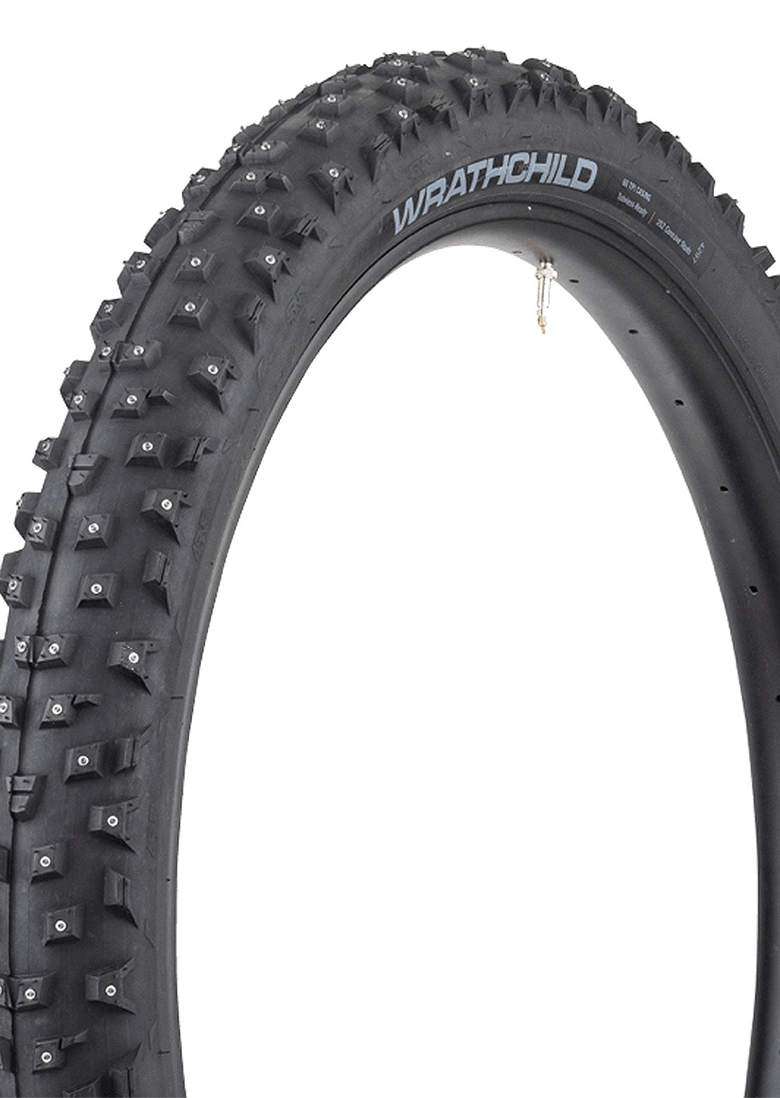45NRTH Wrathchild Studded 27.5&#39;&#39; Fat Bike Tire Black