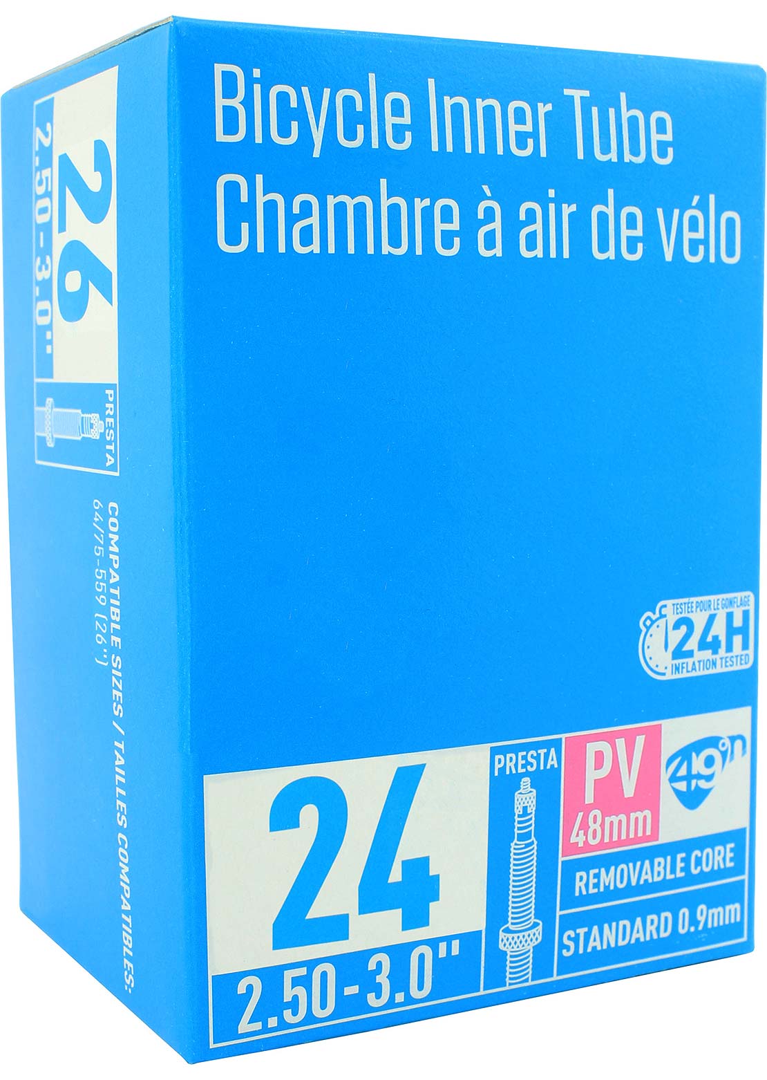 49N Plus 24 X 2.5-3.0" Tube