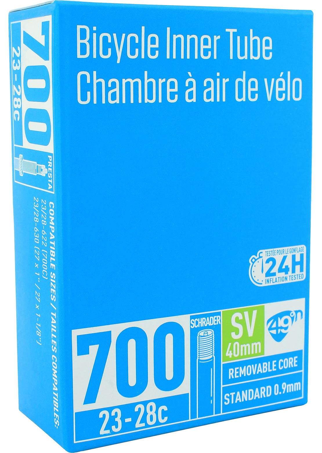 49N STD 700C x 23-28MM S/V40 Tube