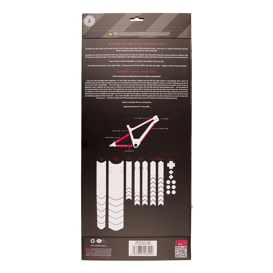 Muc-Off, Frame Protection E-MTB, Bolt, Kit