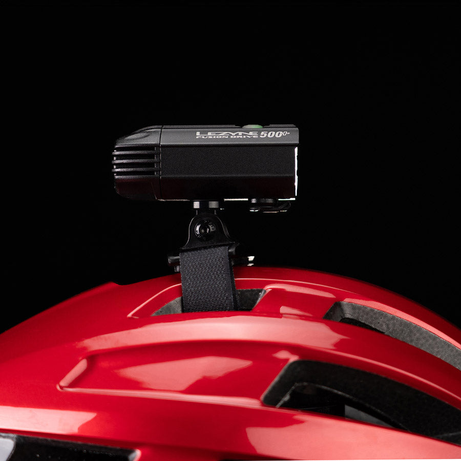 Lezyne, Helmet Fusion Drive 500+, Light, Front, Black