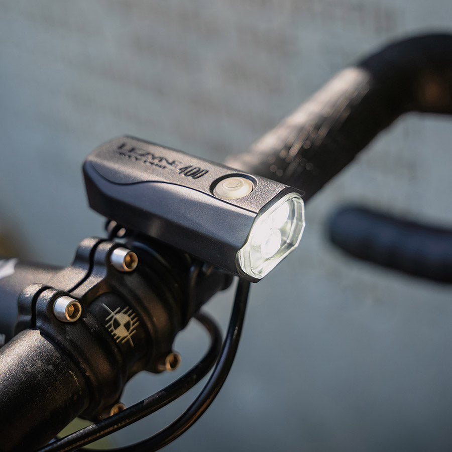 Lezyne, KTV Drive Pro 400+, Light, Front, Black